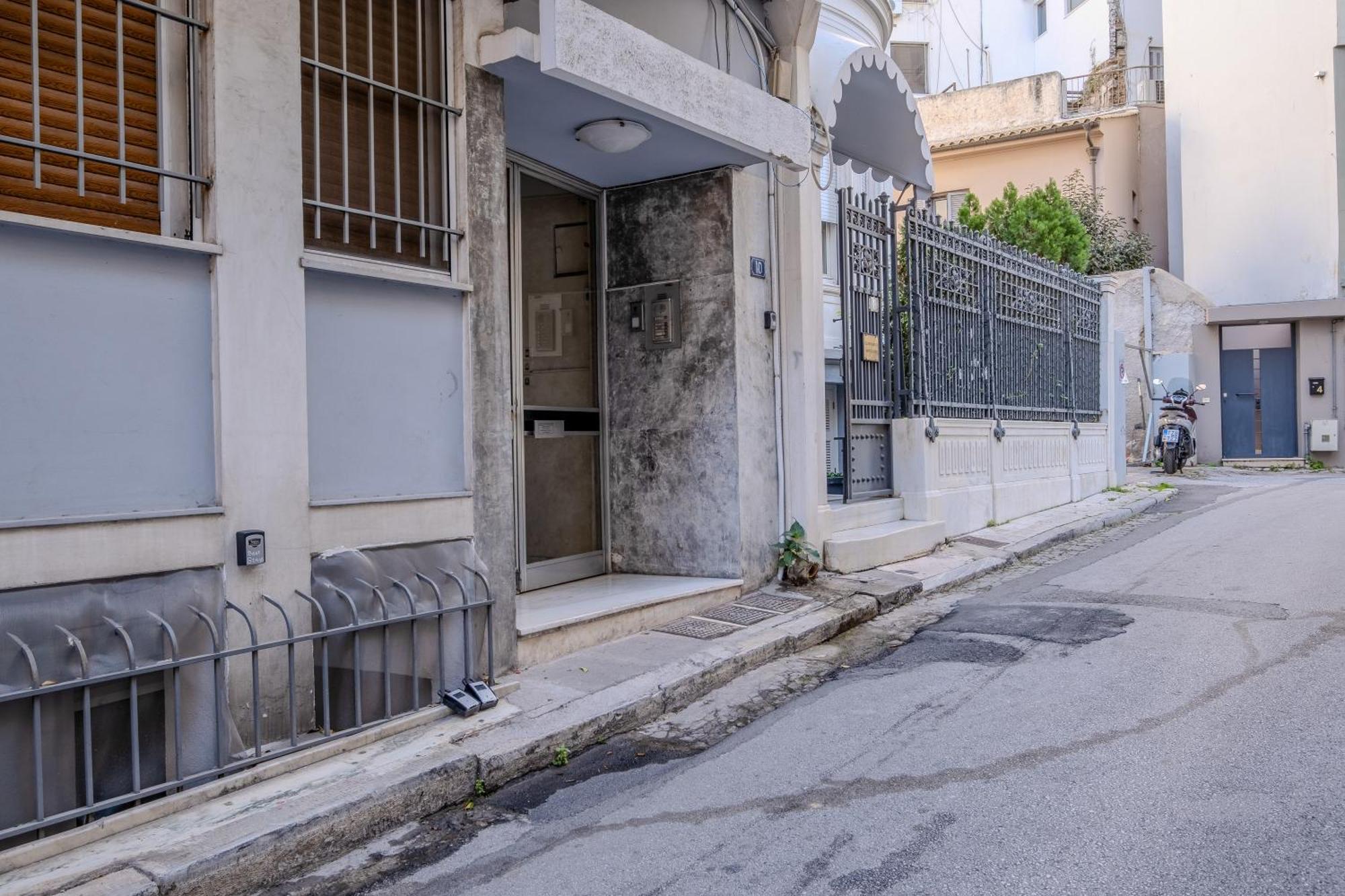Sleek Plaka Retreat - Heart Of Athens Appartement Buitenkant foto